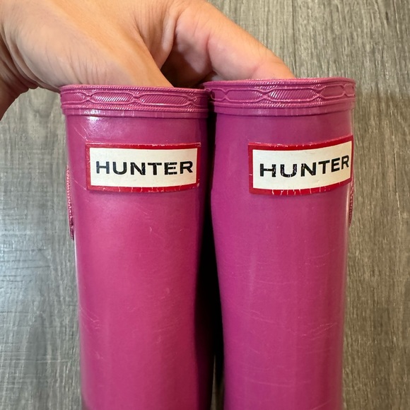 HUNTER RAIN BOOTS - PINK - Picture 3 of 9